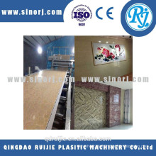 platic PVC Immitation Marmor Blatt Extrusionslinie